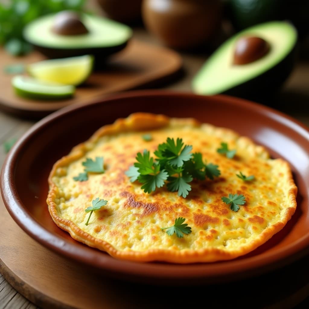 Tortilla de Camarones Secos y Harina de Plátano Macho: Desayuno Costeño Colombiano Sin Gluten