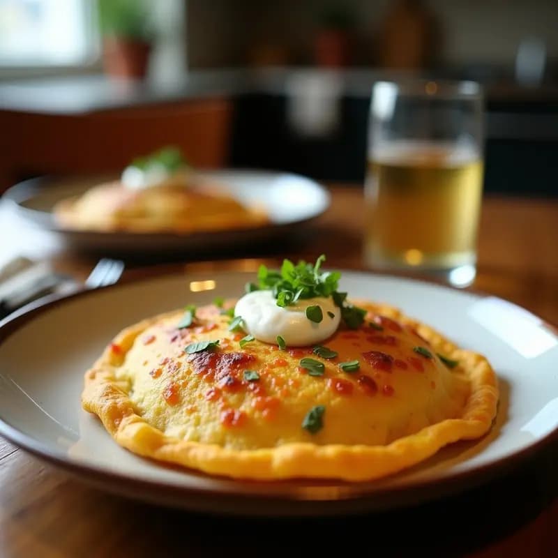 Tortilla de Camarones y Hinojo con Alioli de Azafrán: Receta Española Keto