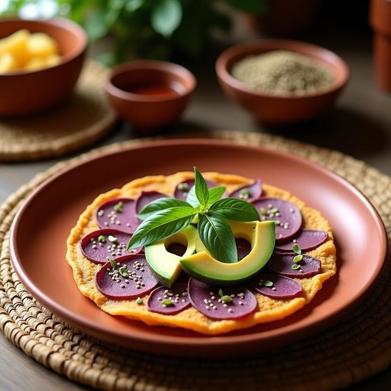 Tortilla de Camote y Semillas de Cáñamo: Desayuno Keto con Toque Mexicano