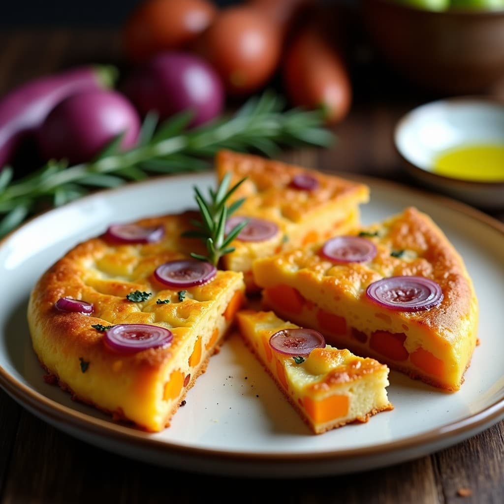 Tortilla de Camote y Cebolla Morada: Receta Sin Gluten y Rápida para Tupper