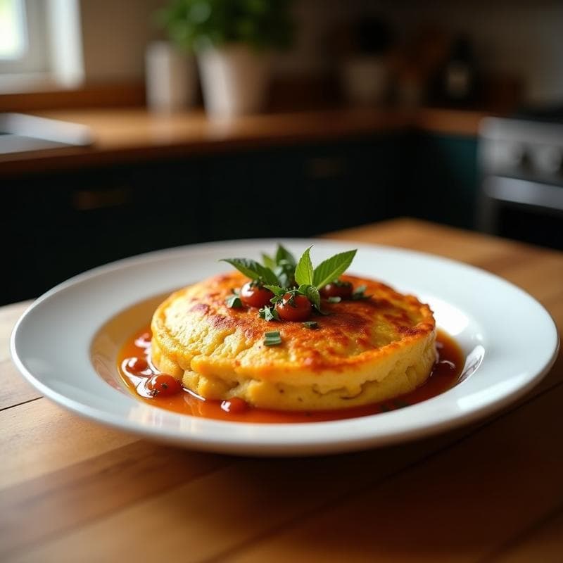 Tortilla de Camote y Cebolla Morada: Desayuno Vegano y Rico en Betacarotenos