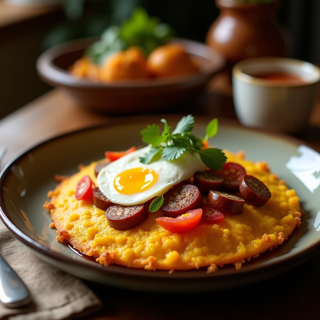 Tortilla de Camote y Chorizo de Tofu: Desayuno Mexicano Keto en Sartén