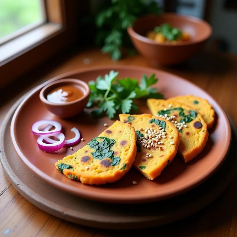 Tortilla de Camote y Espinacas: Desayuno Mexicano Sin Harina con Salsa de Chipotle