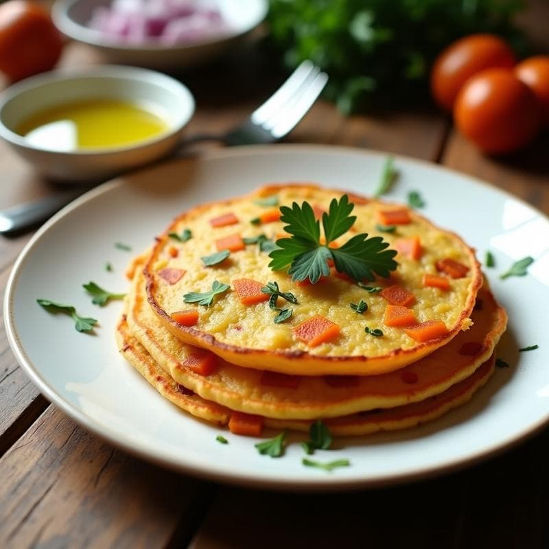 Tortilla de Camotes Ahumados: Receta en Airfryer con Textura Cremosa y Umami en 20 Minutos
