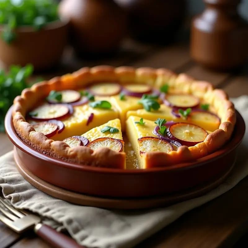 Tortilla Campera Argentina al Horno: Receta Tradicional Fácil y Abundante