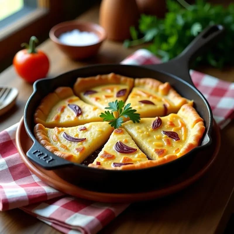 Tortilla Campera Argentina: Receta Tradicional en Ollas Superpuestas con Truco de Chef