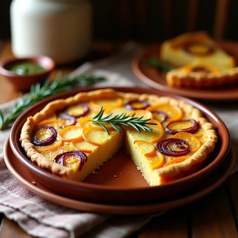 Tortilla Campera Argentiniana: Receta Tradicional al Horno con Papas y Zapallo