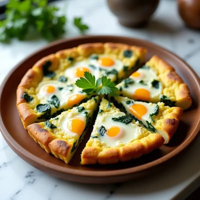 Tortilla Campera de Coliflor y Huevos: Receta Alta en Proteínas y Sin Harinas
