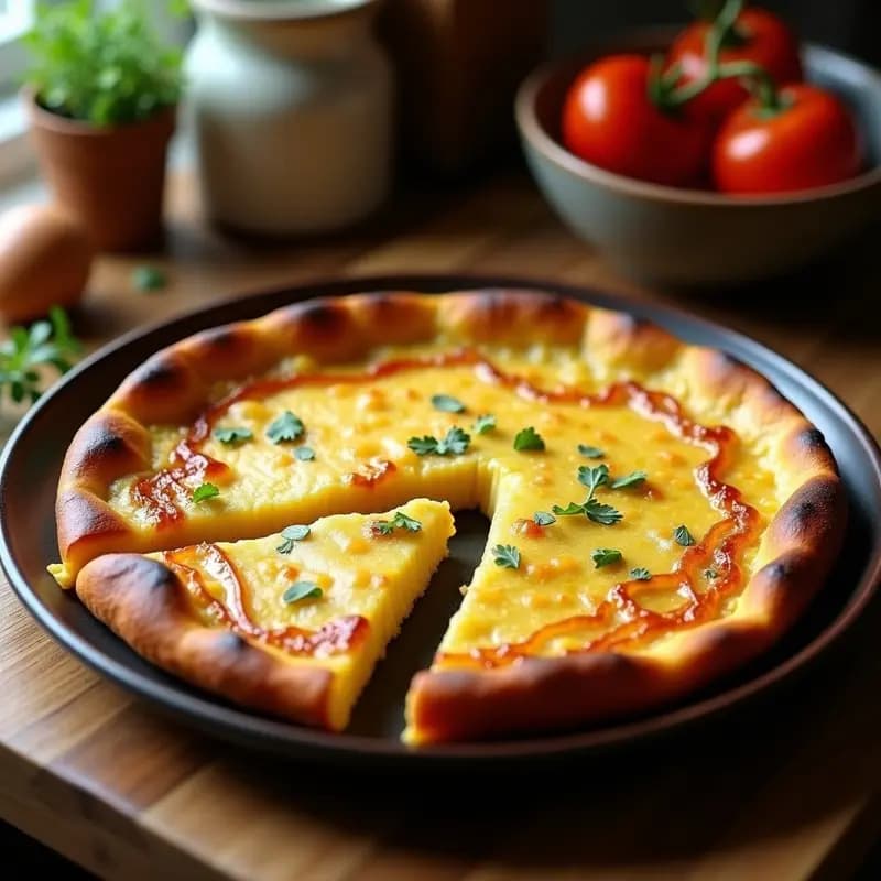 Tortilla de Patatas y Cebolla: Receta de Tortilla Campera Española Auténtica y Jugosa