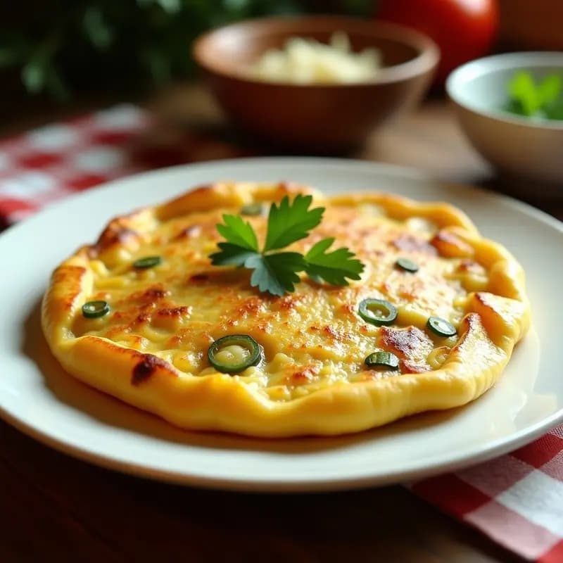 Tortilla Campera en Olla Exprés: Receta Rápida y Esponjosa con Patatas y Pimientos
