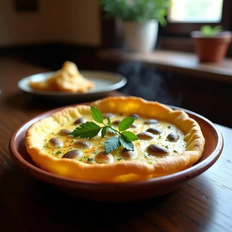 Tortilla de Chirlas: Receta Gaditana con Almejas y Ajo para Tapas