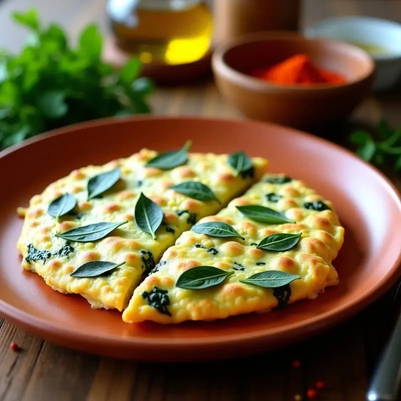 Tortilla de Chochos y Espinacas: Receta Canaria Sin Gluten y Ligera