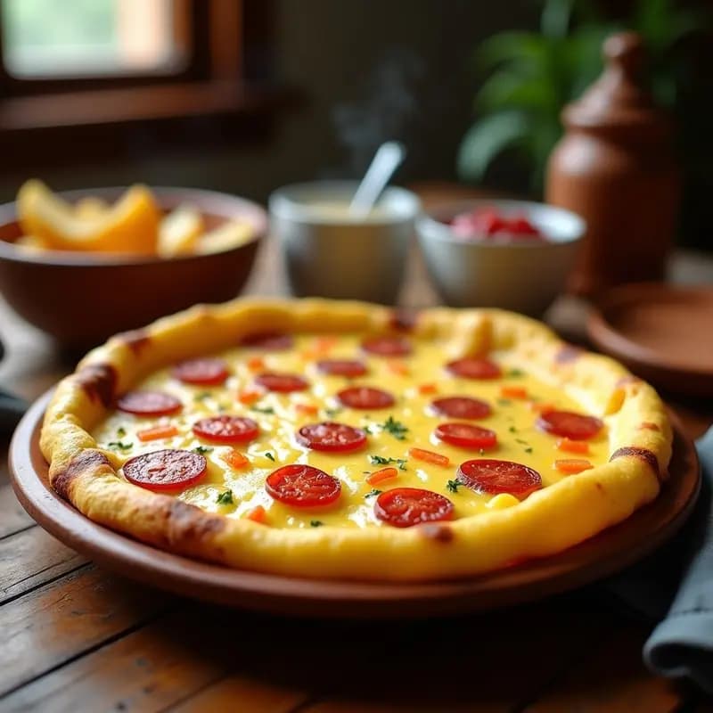 Tortilla de chorozos y patatas: Receta aragonesa con el toque del mar