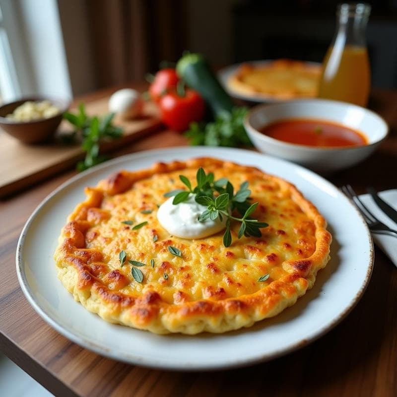 Tortilla de Clara con Espárragos y Trigueros: Receta Alta en Proteína y Sin Yema en Airfryer