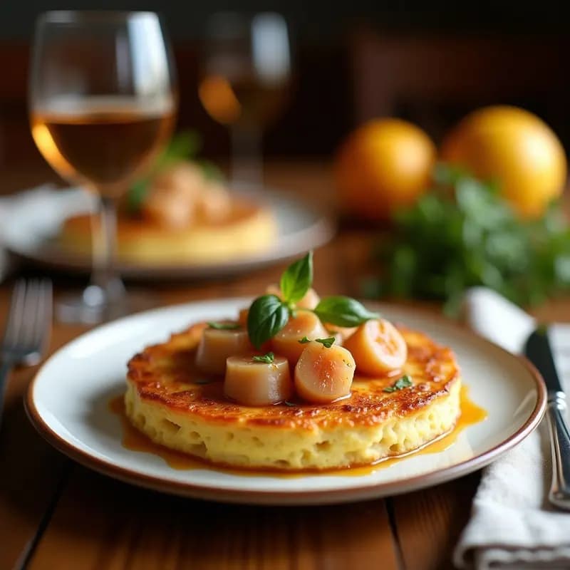 Tortilla de Colación con Cebolla Caramelizada y Anchoas: Receta de Semana Santa Malagueña