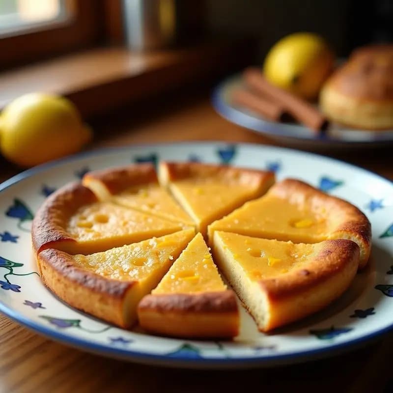 Tortilla de Colación: Receta de Semáforo Murciano con Harina, Huevos y Azúcar