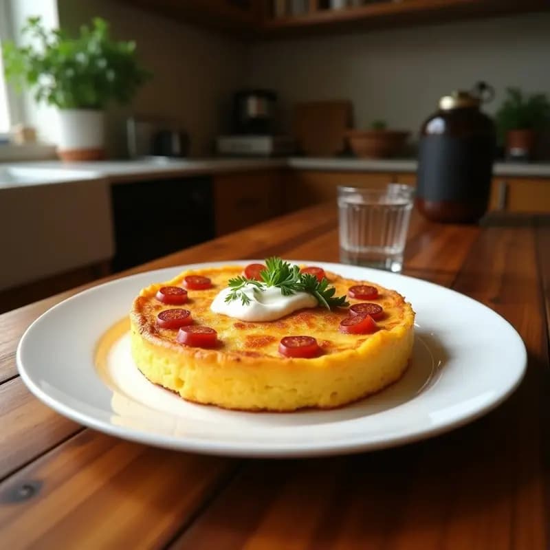 Tortilla de Colación con Patatas y Chorizo Ibérico: Receta Extremeña para Llevar