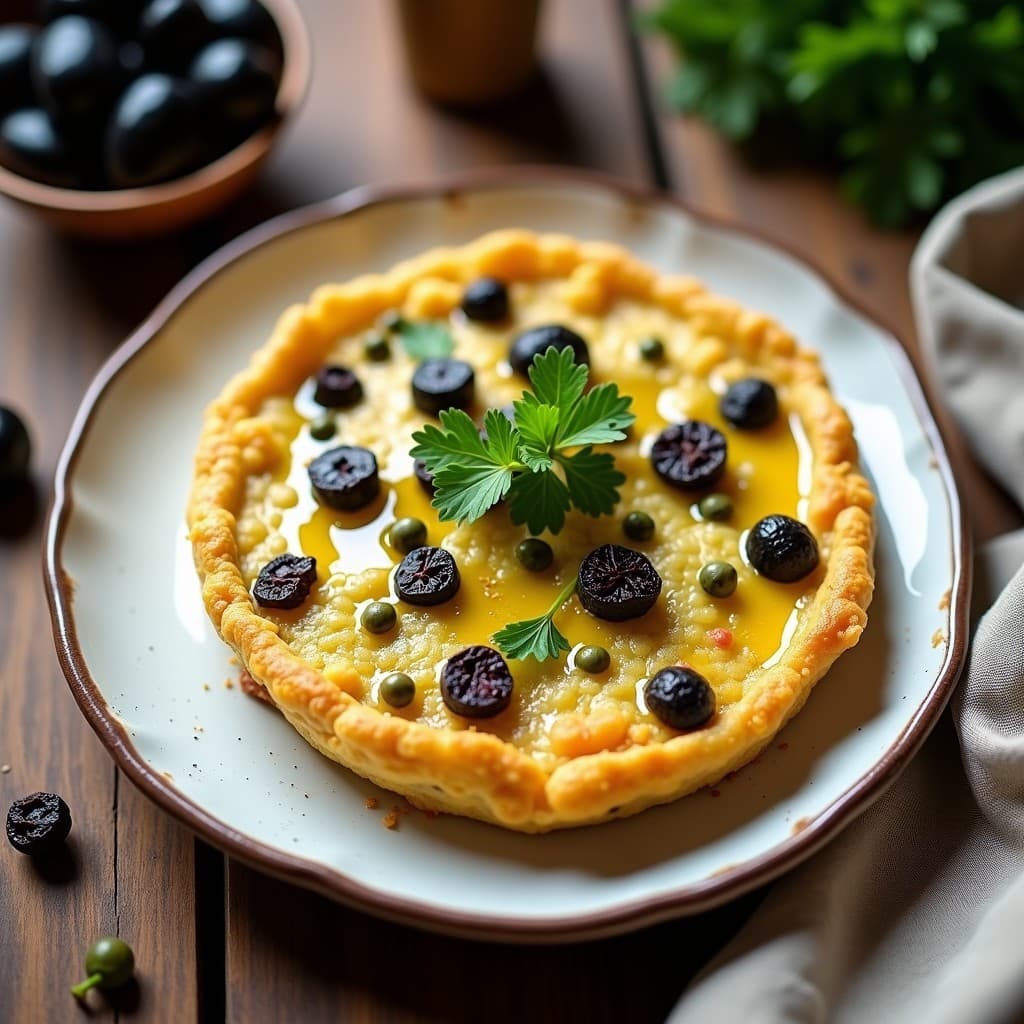 Tortilla de Coliflor y Alcaparras con Toque de Úmez: Desayuno Libanés Sin Gluten