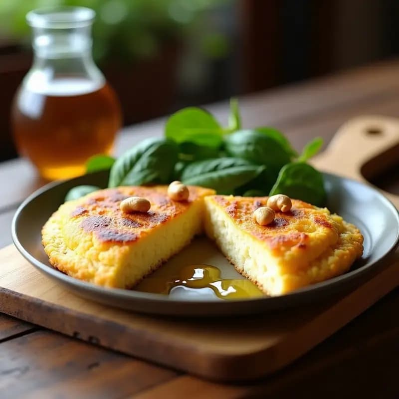 Tortilla de Coliflor y Huevos Veganos de Tofu: Receta Alta en Proteína y Sin Gluten