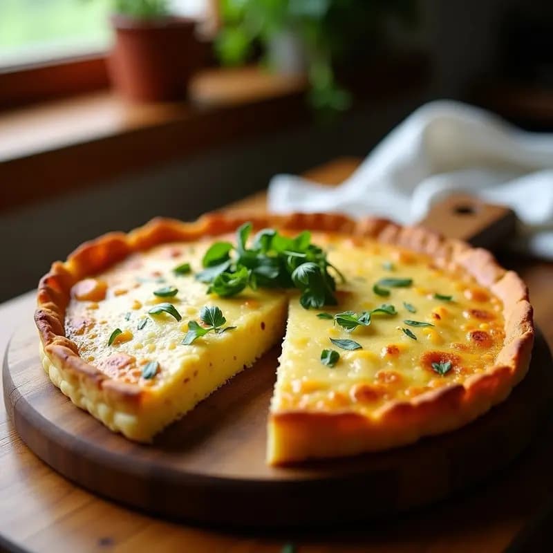 Tortilla de Coliflor y Queso Idiazábal: Receta Sin Patata y Alta en Fibra