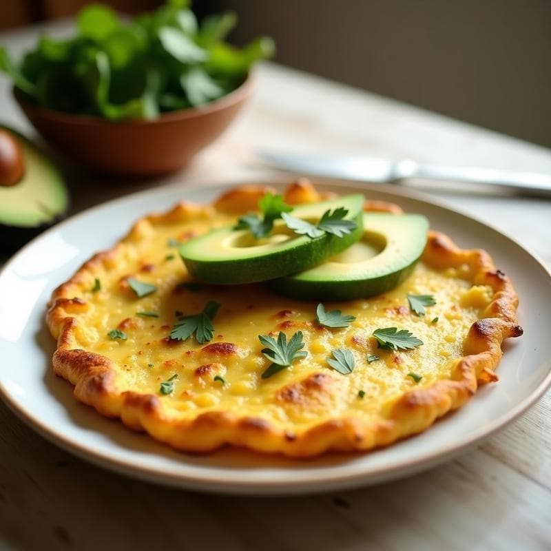 Tortilla de Calabacín Sin Huevo: Receta Keto y Esponjosa en 15 Minutos