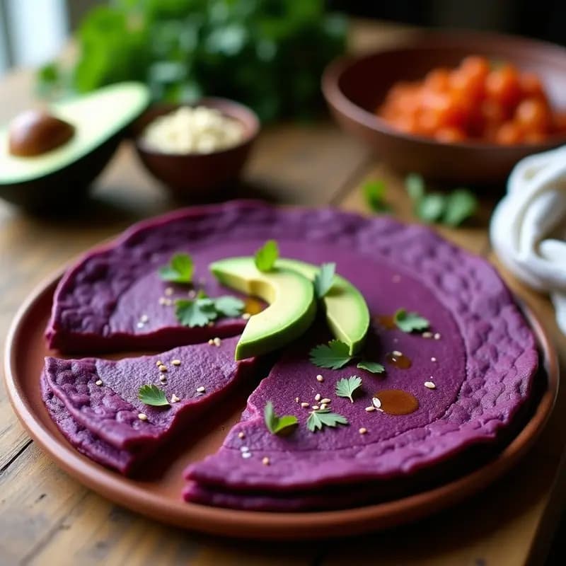 Tortilla de Camote Morado Vegana: Receta Sin Huevo y Alta en Fibra