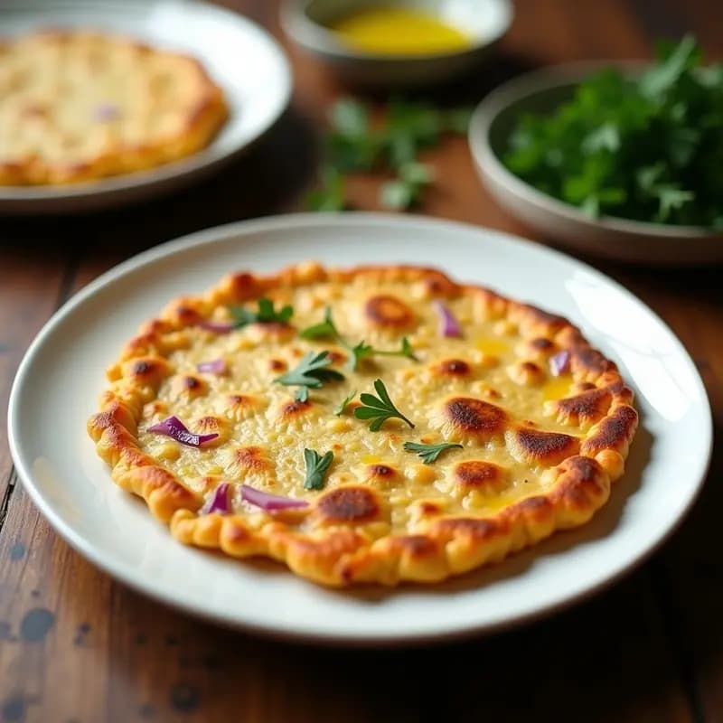 Tortilla de Garbanzos Keto: Receta en Airfryer Sin Harinas y Alta en Proteínas