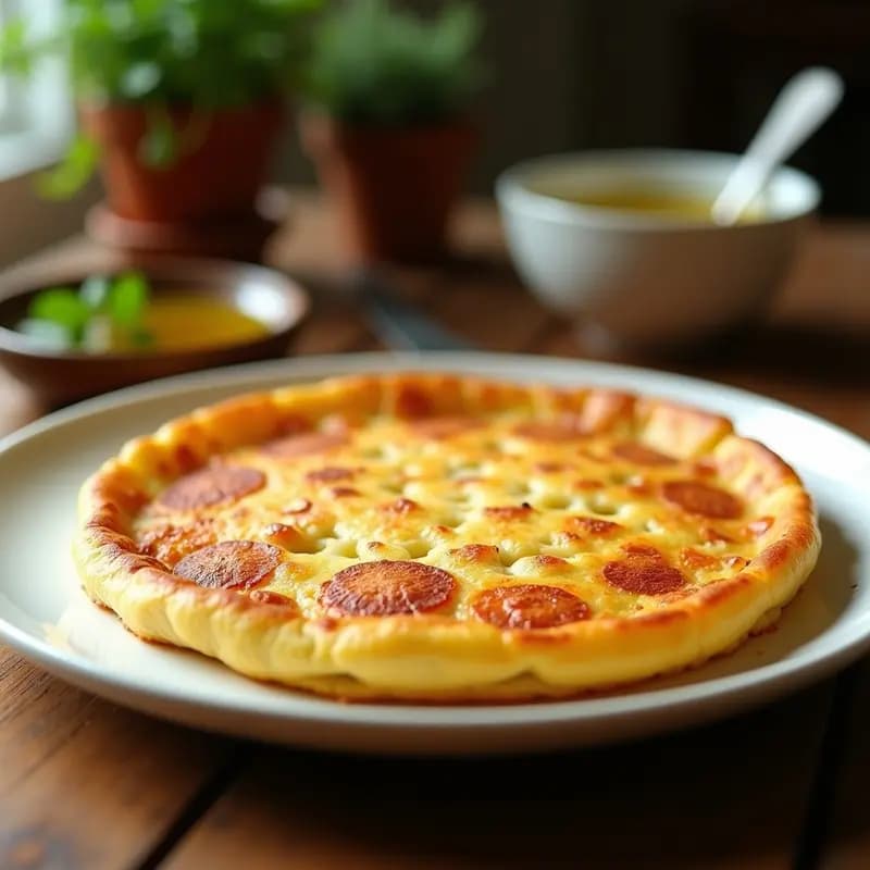 Tortilla de Patata con Galleta Salada: Receta Crujiente y Fácil en 20 Minutos