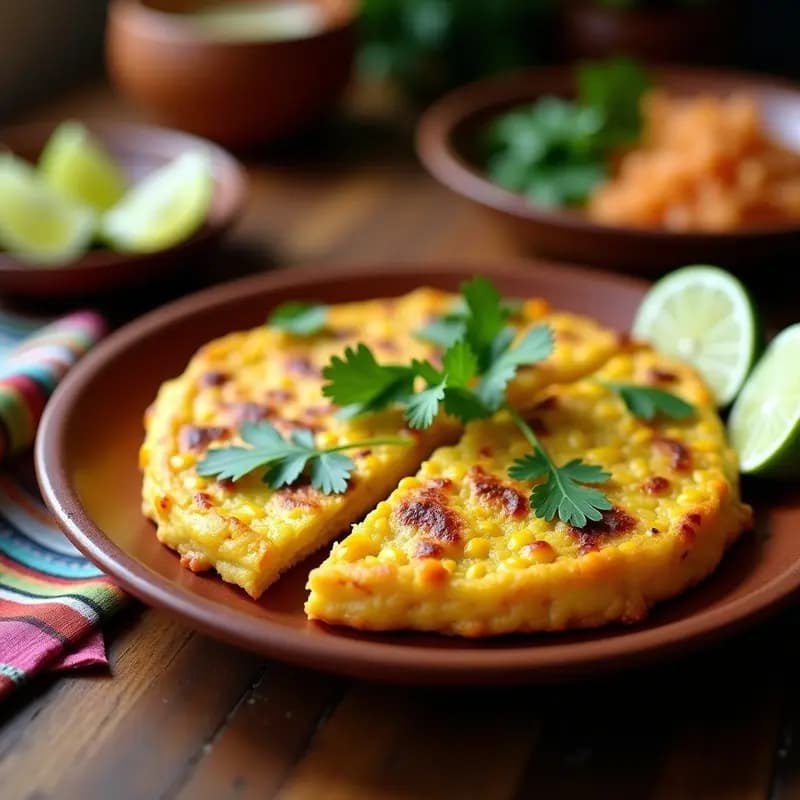 Tortilla de Elote y Chorizo Vegano: Receta Mexicana Sin Huevo y Alta en Fibra