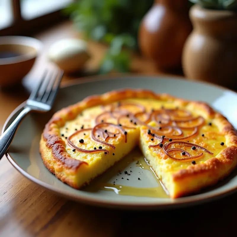 Tortilla de Patatas en Airfryer: Sin Aceite y Crujiente en 20 Minutos