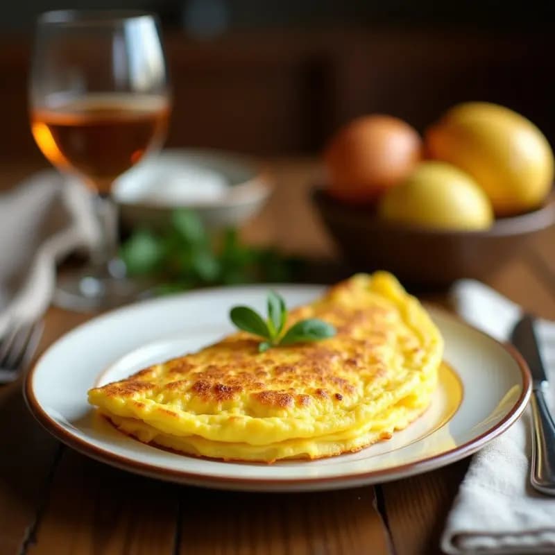 Tortilla Española Aireada: Receta en Airfryer con Clara de Huevo y Truco de Chef