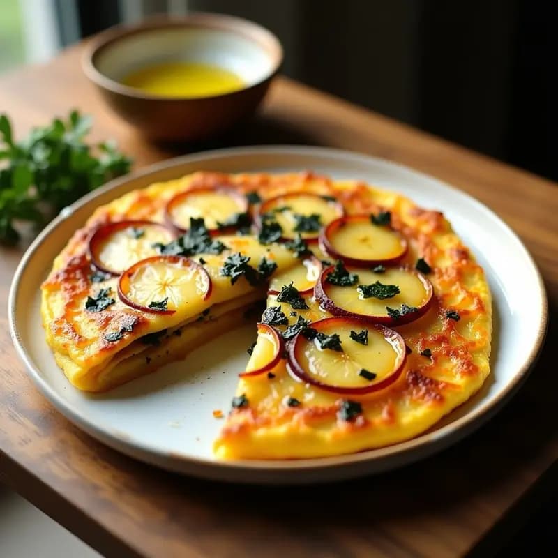 Tortilla Española con Algas Marinas: Receta en Airfryer Crujiente y Saludable