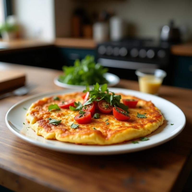 Tortilla Española con Algas Nori: Receta Innovadora en Airfryer en 15 Minutos