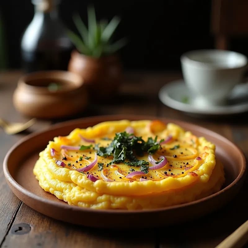 Tortilla Española con Algas Nori: Receta Umami y Sin Voltear en Sartén Antiadherente
