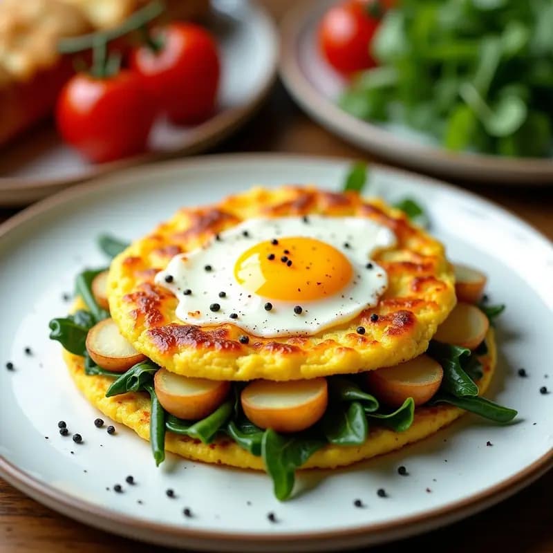 Tortilla Española con Algas Wakame: Receta Innovadora con Huevos Camperos y Toque Marino