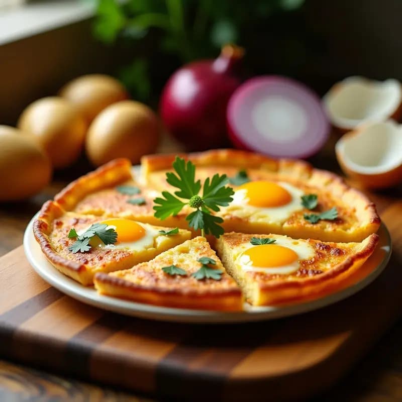 Tortilla Española con Bajo Huevo en Airfryer: Receta Rápida y Sin Aceite