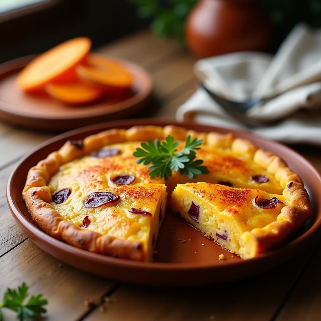 Tortilla Española de Batata al Horno: Receta Fácil y Sin Aceite Frito