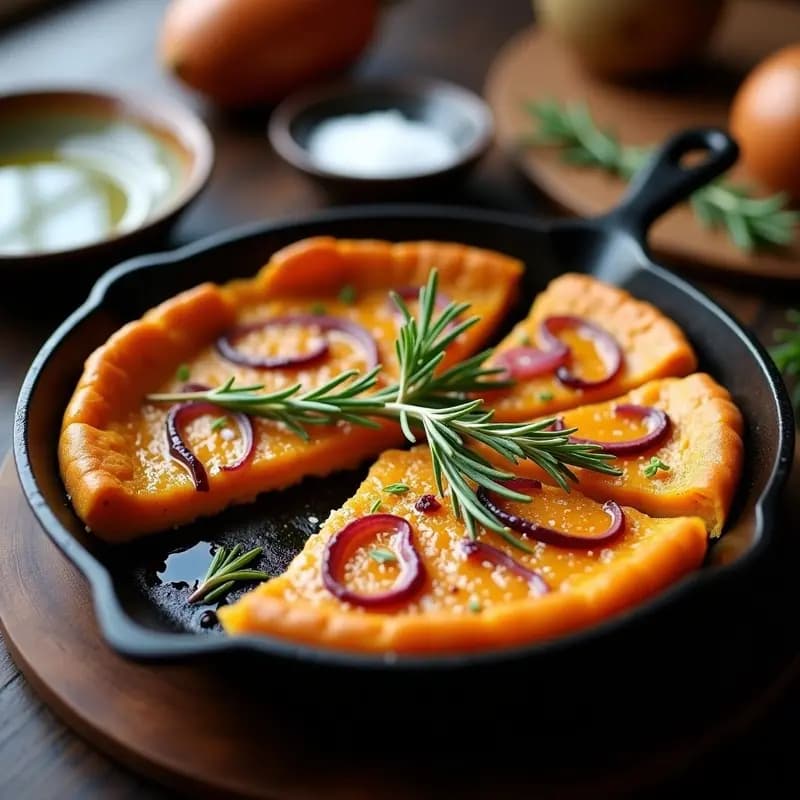 Tortilla Española de Batata: Receta de Jorge Banderas con Truco de Textura Esponjosa