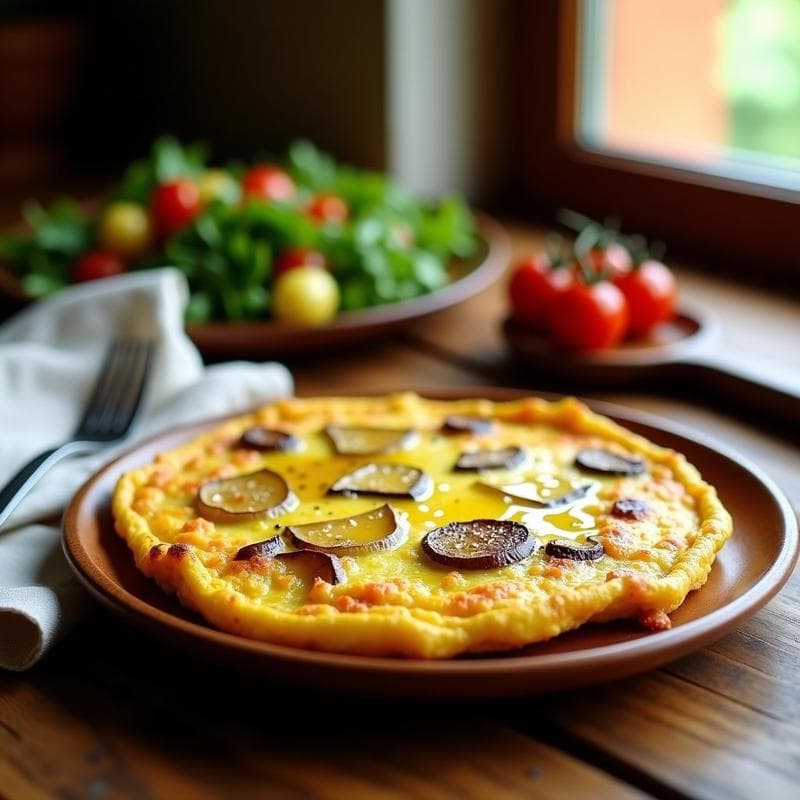 Tortilla Española de Berenjena y Patata: Receta en Airfryer Sin Voltear y Ultraesponjosa
