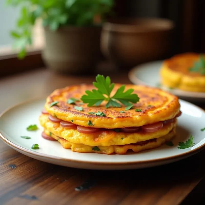 Tortilla Española de Boniato: Receta Sin Aceite en Airfryer y Extra Esponjosa