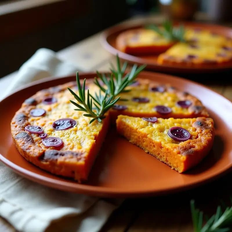 Tortilla Española de Boniato y Cebolla Morada: Receta Sin Lactosa en Sartén