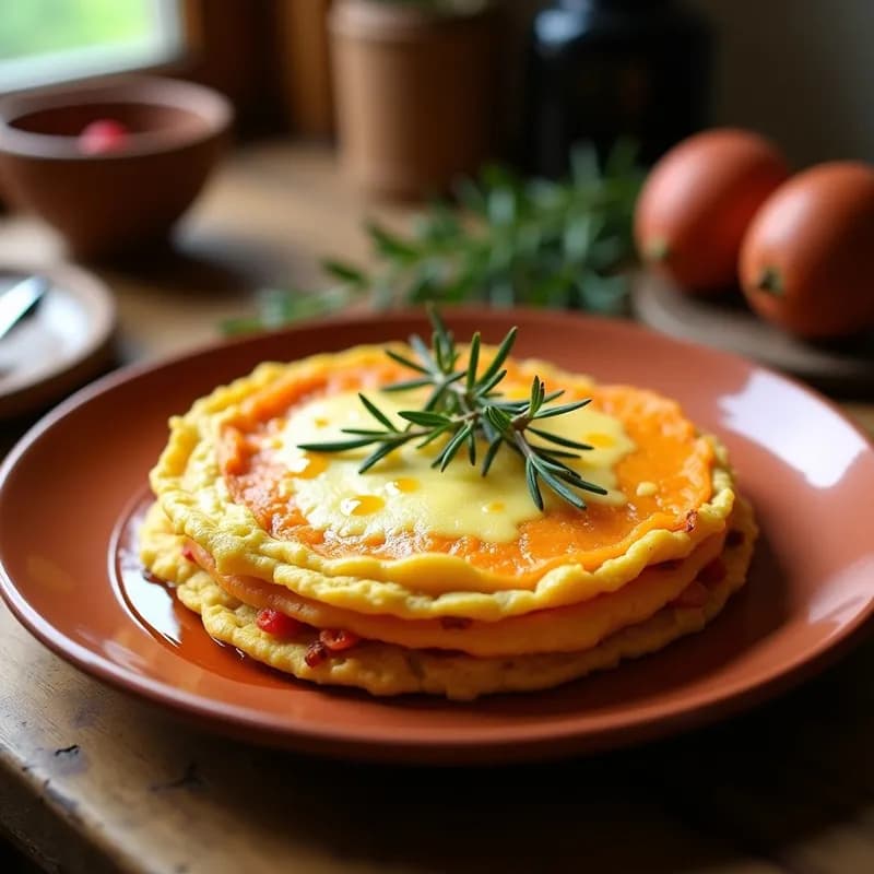 Tortilla Española de Boniato y Queso de Cabra: Receta Sin Gluten y Alta en Proteína