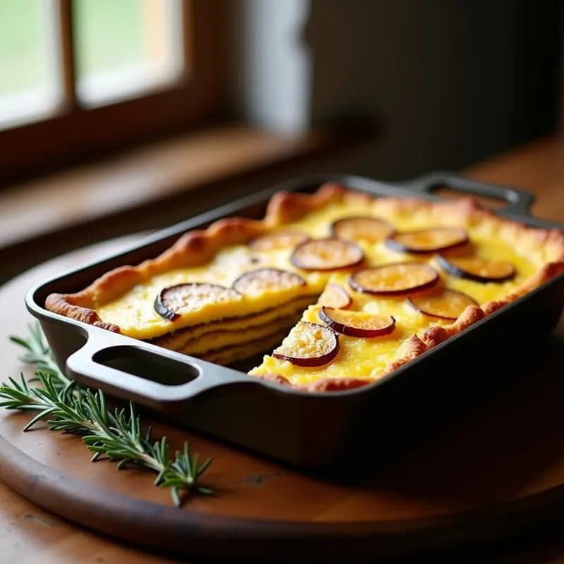 Tortilla Española Capeada con Berenjena: Receta Tradicional y Sin Gluten en 30 Minutos