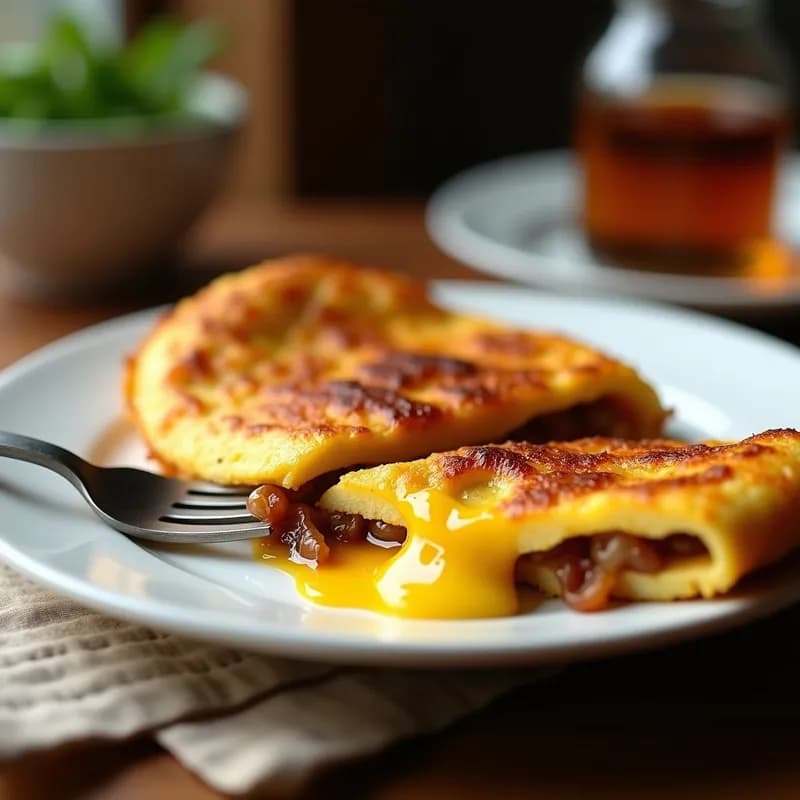 Tortilla Española con Cebolla Caramelizada: Receta en Thermomix Ultracremosa y Rápida