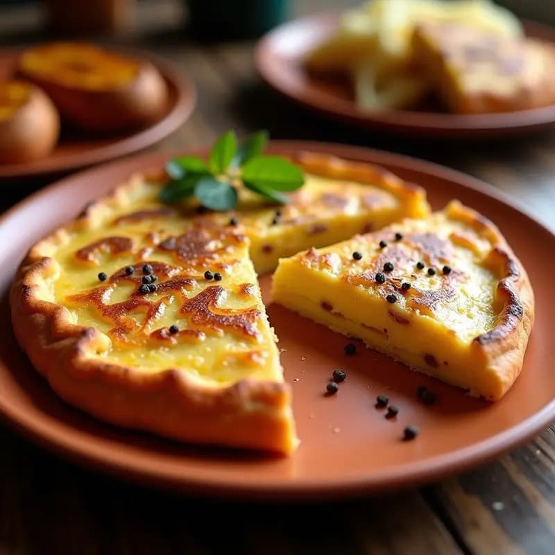 Tortilla Española con Cebolla Caramelizada: Receta con el Truco del Crunch Perfecto en 30 Minutos