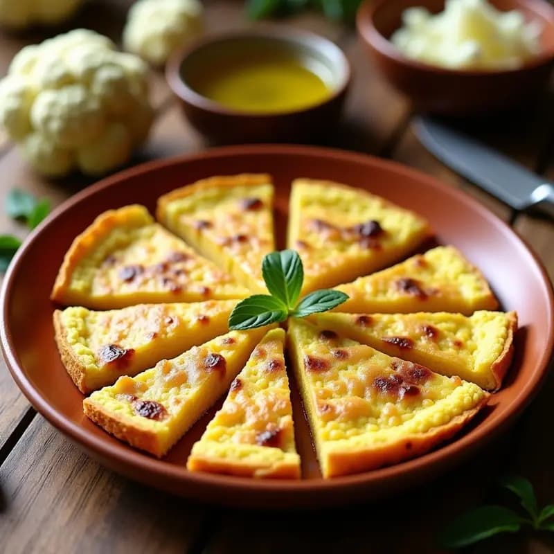 Tortilla Española de Coliflor: Receta Low-Carb para Ahorrar Sin Perder Sabor
