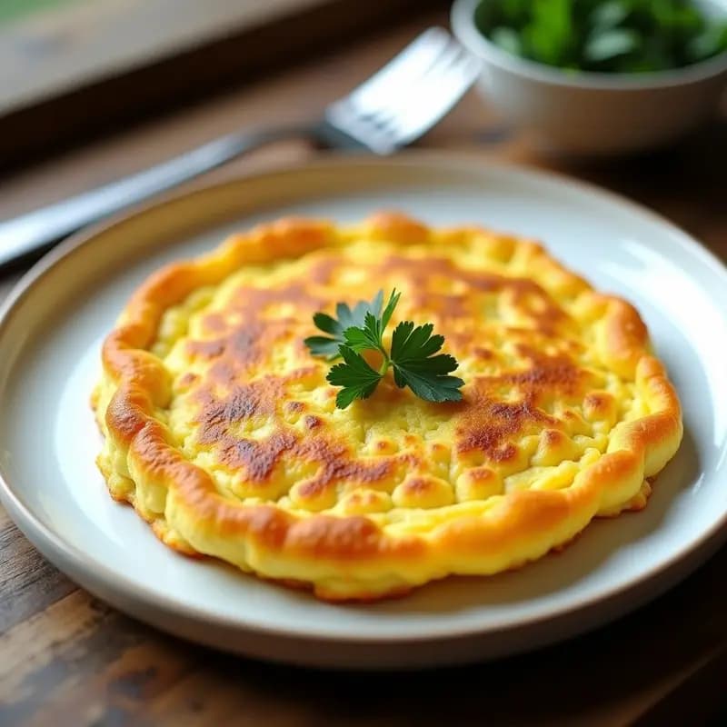 Tortilla Española de Coliflor sin Huevo: Receta en Airfryer Fácil y Ligera