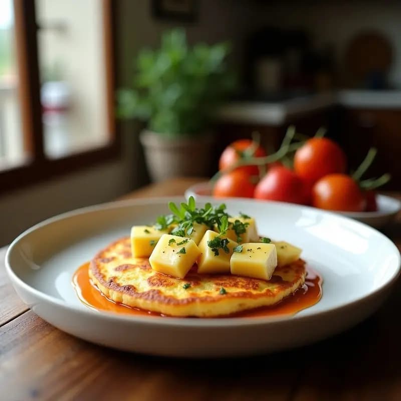 Tortilla Española Cremosa con Yogur Griego: Receta Esponjosa y Sin Aceite