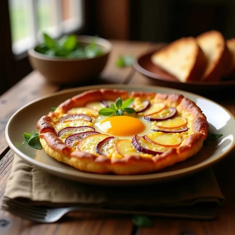 Tortilla Española Crujiente: Receta en Airfryer con Exterior Dorado y Yema Líquida