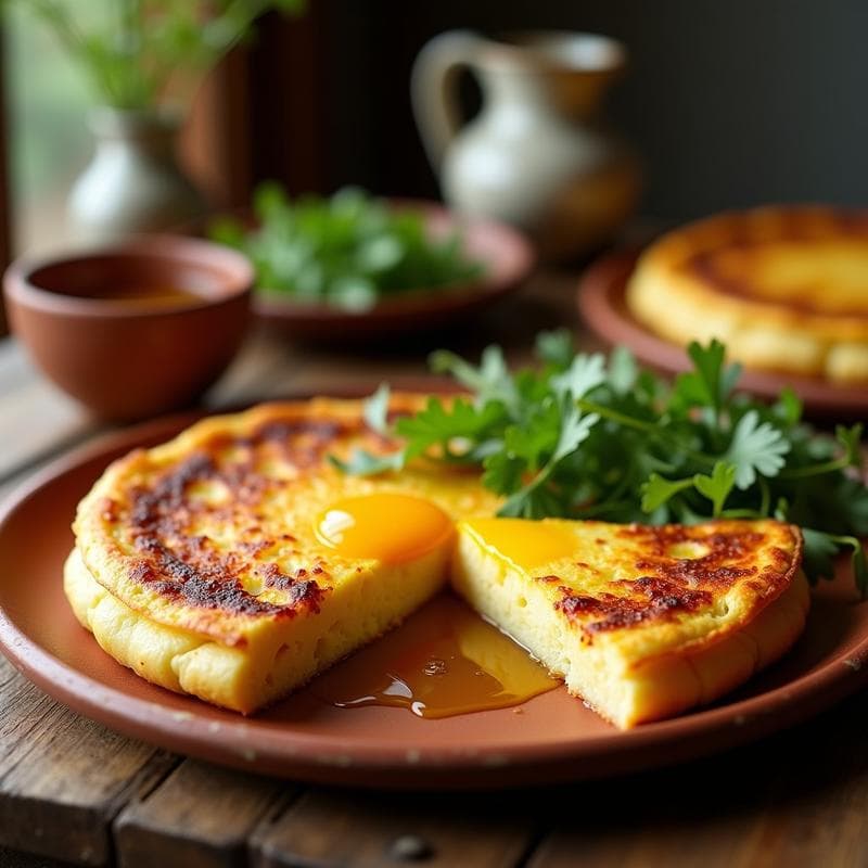 Tortilla de Patatas Crujiente: Receta con Truco para Exterior Perfecto y Yema Líquida en su Interior